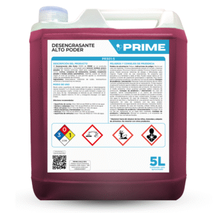 Desengrasante Alto poder Prime 5 lts