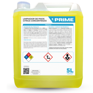 Limpiador de Pisos Prime Citrus 5 lts