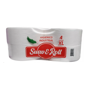 Papel Higienico Industrial 4 Rollos XL