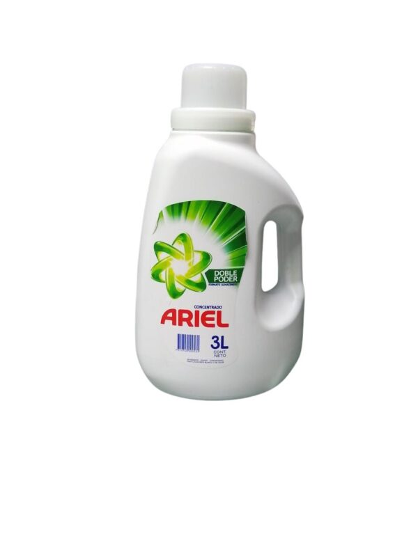 Detergente Ariel líquido 3 Lts
