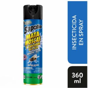 Insecticida Sapolio aerosol Moscas y Zancudos