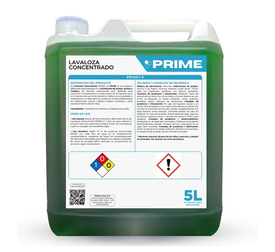 Lavalozas Prime 5 lts